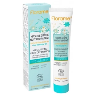 Florame Bio-Feuchtigkeits-Nachtcreme-Maske, 65 ml