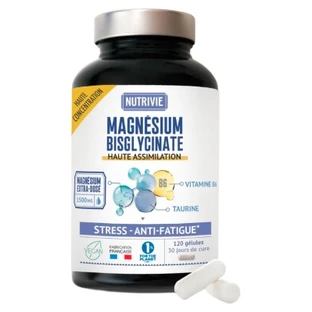 Nutrivie Magnesium Bisglycinate 1500 mg, 120 Capsules