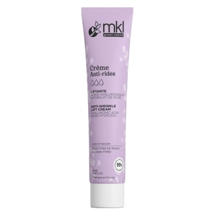 Crema lifting antiarrugas orgánica MKL Green Nature, 40 ml