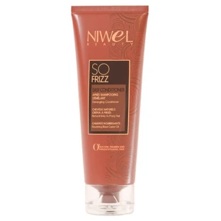 Niwel Beauty So Frizz Entwirrungs-Spülung für naturbelassenes, krauses und lockiges Haar, 250 ml