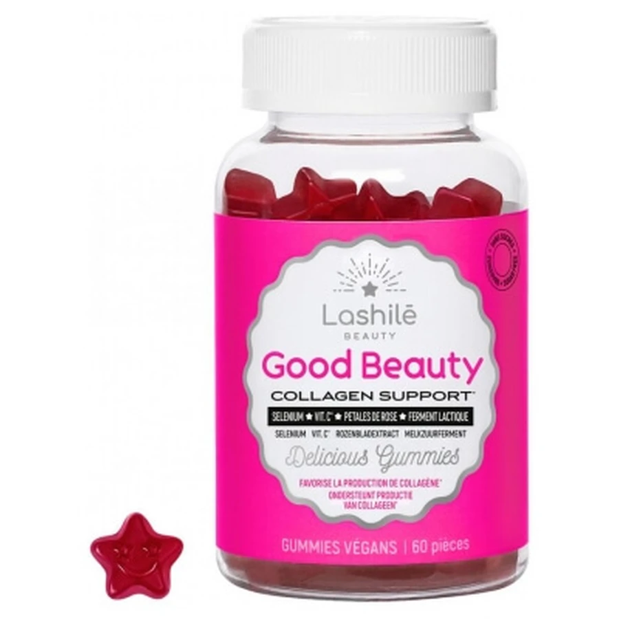 Lashilé Beauty Good Beauty Collagen Support, 60 gominolas