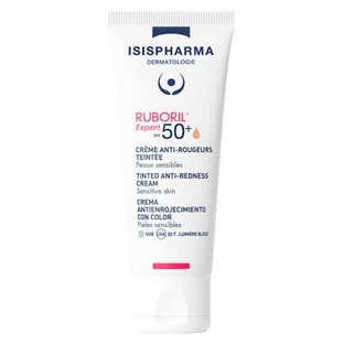 Isispharma Ruboril Expert: crema con color contra las rojeces, SPF 50+, 40 ml