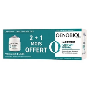Oenobiol Hair Expert Umfassende Kräftigungskur: 2 Monate + 1 Monat gratis
