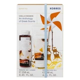 Korres Duschgel Vanille-Zimt 250 ml + Körperlotion Vanille-Zimt 200 ml