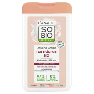 Léa Nature SO BIO étic Biologische douchecrème met ezelinnenmelk 450 ml