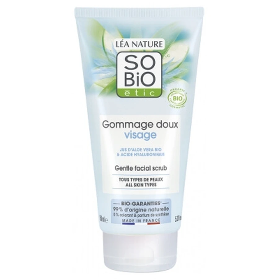 Léa Nature SO BIO étic Exfoliante facial suave ecológico, 150 ml