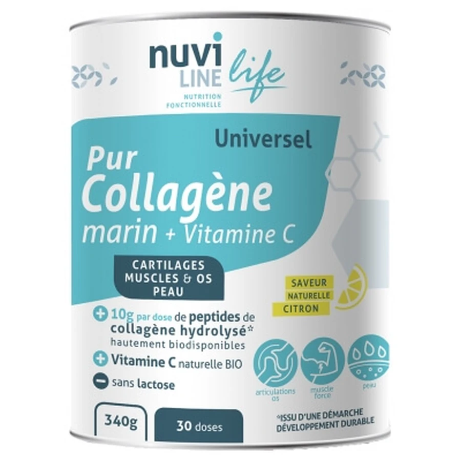 Nuviline Life Pur Marine Collageen + Vitamine C 340 g