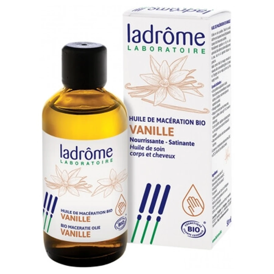 Ladrôme Bio-Öl mit Vanillearoma, 50 ml