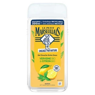 Le Petit Marseillais Extra mildes Duschgel mit Bio-Verbene und Bio-Zitrone, 300 ml