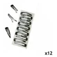 Mezzo Haarspangen in Schwarz (12er-Pack)