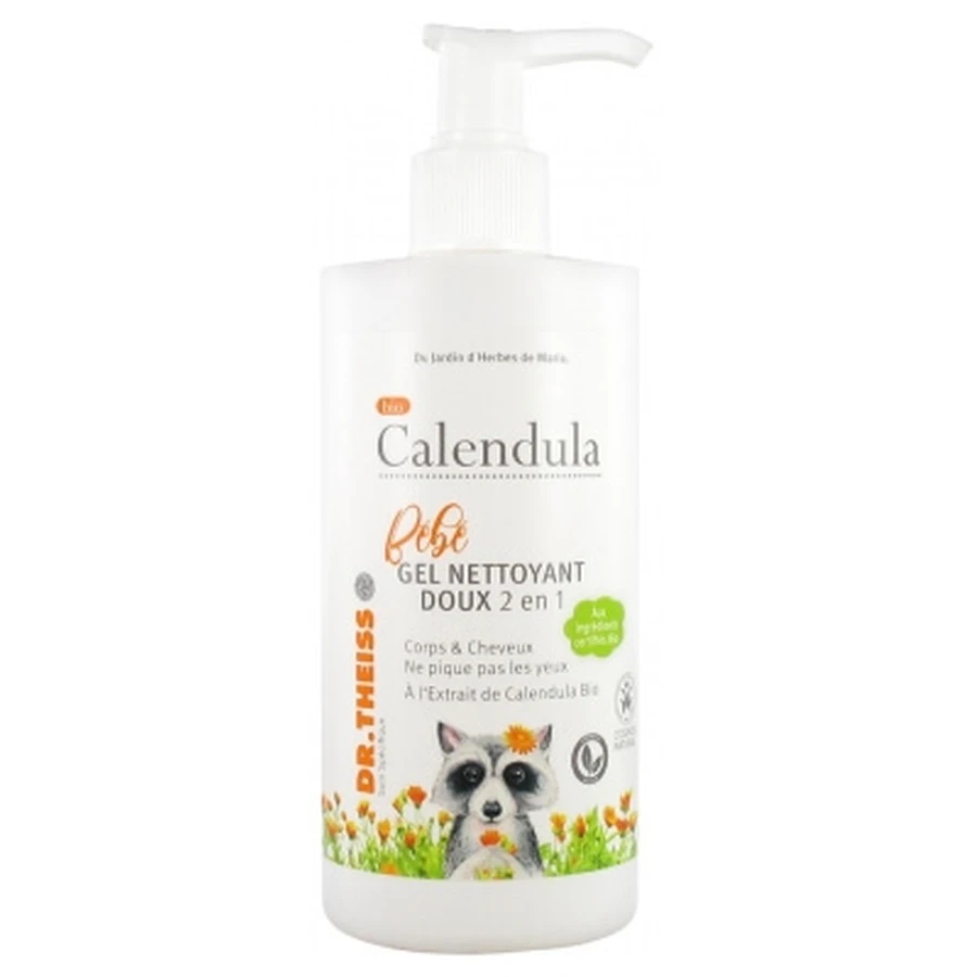 Dr. Theiss Bio Calendula Baby 2-in-1 Milde Reinigingsgel, 300 ml