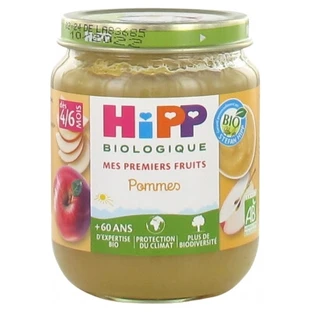 HiPP Meine ersten Früchte: Äpfel, ab 4–6 Monaten, Bio, 125 g
