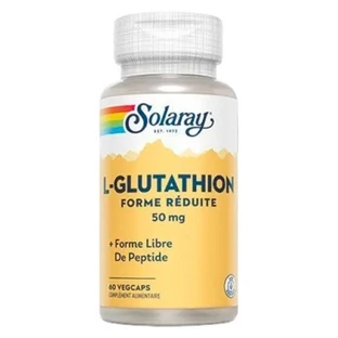 Solaray L-glutathion 50 mg, 60 vegetarische capsules