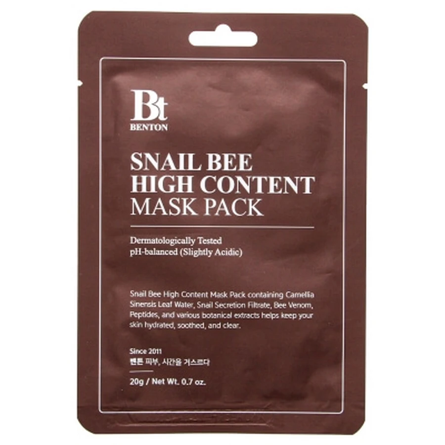 Benton Snail Bee High Content Mask Pack 20 g