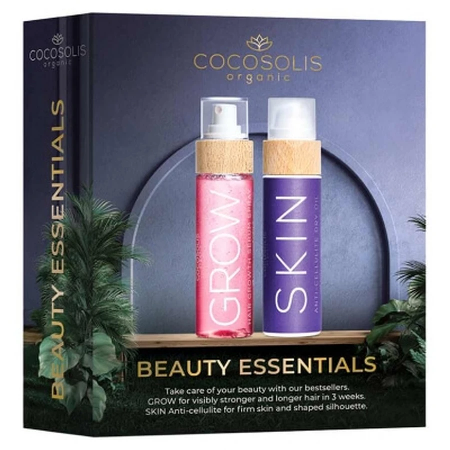 Cocosolis Skin Anti-Cellulitis Droge Olie 110 ml + Grow Rapid Haargroei-serum 100 ml