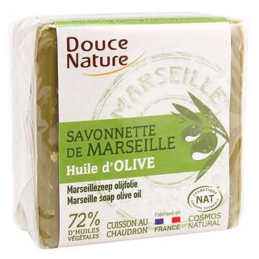 Douce Nature Savonnette de Marseille Huile d'Olive 100 g