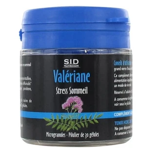 S.I.D Nutrition Stress & Sleep Valerian 30 Capsules