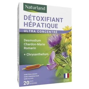 Naturland Liver Detox 20 ampollas orales, de 10 ml cada una