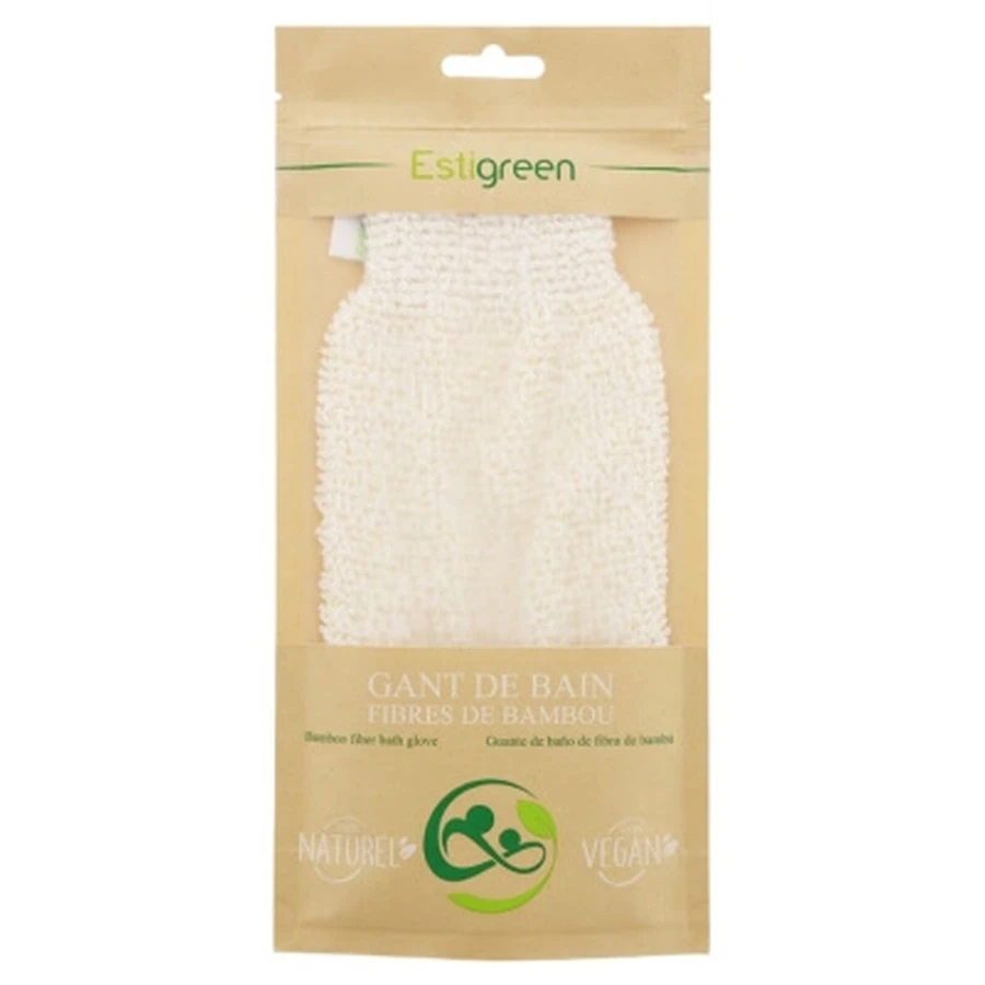 Estigreen Bamboo Fiber Bath Glove