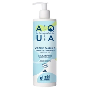 MKL Green Nature Aqua Cremă de familie dermo-hidratantă bio 400 ml
