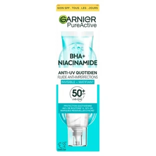 Garnier PureActive Fluido diario antiimperfecciones y anti-UV SPF 50+ 40 ml