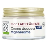 Léa Nature SO BIO étic Mon Lait d'Ânesse Bio-Regenerierende, sanfte Nachtcreme 50 ml