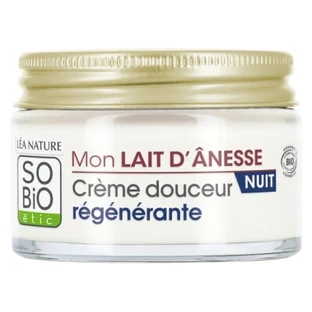 Léa Nature SO BIO étic Mon Lait d'Ânesse Biologische, regenererende, milde nachtcrème 50 ml