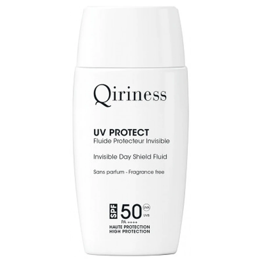 Qiriness UV Protect, fluido protector invisible con SPF 50, 50 ml