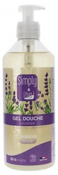 Gel de ducha de lavanda ecológico Simply Bio, 500 ml