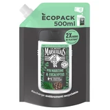 Le Petit Marseillais, gel de ducha refrescante 4 en 1 con pino marítimo y eucalipto, recambio ecológico, 500 ml