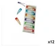 Mezzo Multicolor-Glitzer-Haarspangen (12er-Pack)