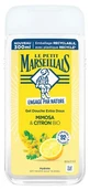 Gel de ducha extra suave de Le Petit Marseillais con mimosa y limón ecológicos, 300 ml