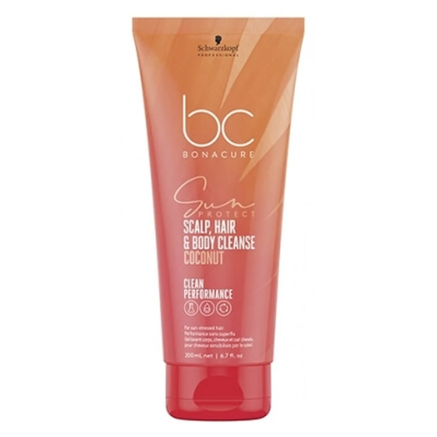 Schwarzkopf ProfessionalSchwarzkopf Gel Lavant 3-en-1 Cheveux & Corps BC Sun Protect Schwarzkopf Pro 200ml