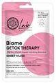 Natura Siberica Lab Biome Detox Therapy Smoothing and Pore-Minimizing Sheet Mask, 25 g