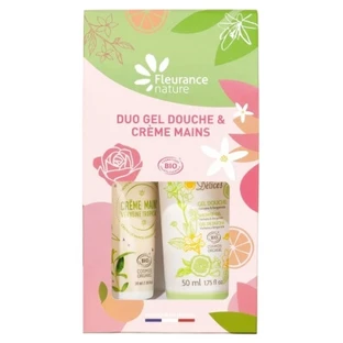 Fleurance Nature Organic Shower Gel & Hand Cream Duo Set