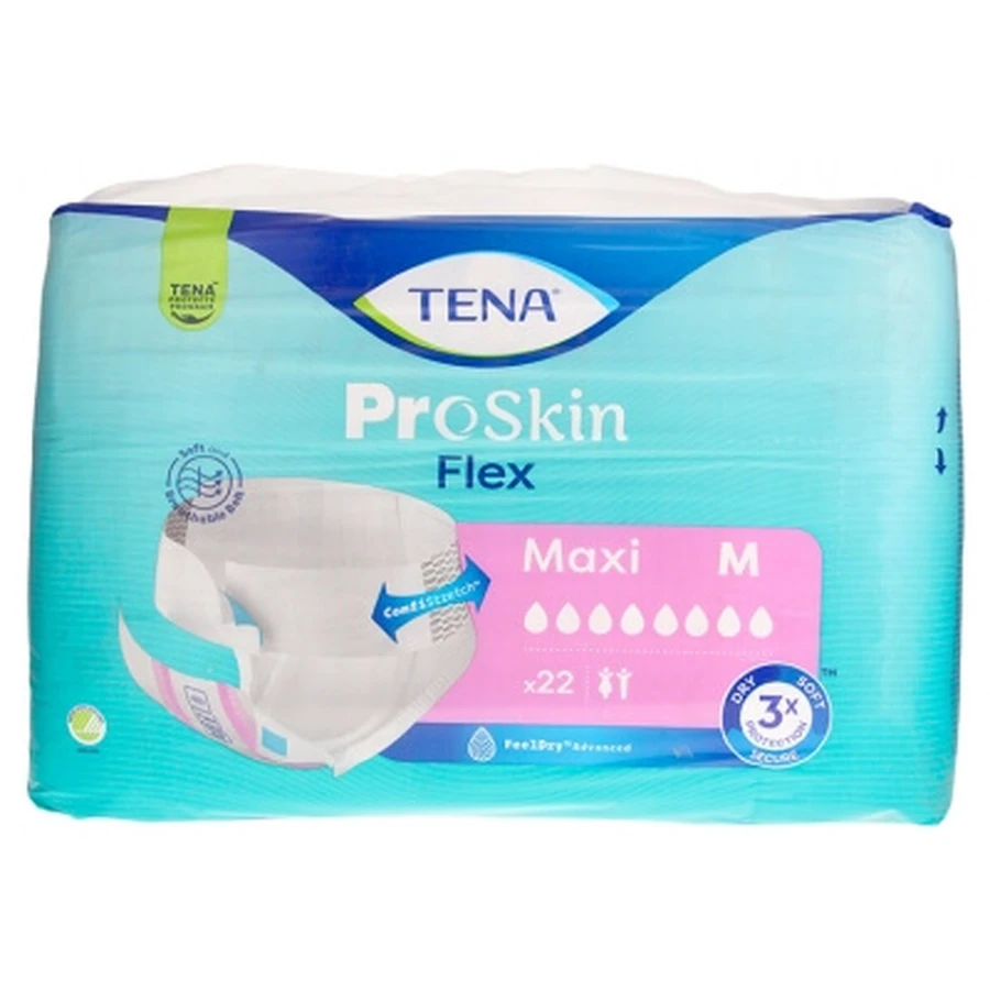 Tena ProSkin Flex Maxi, 22 Einwegwindeln