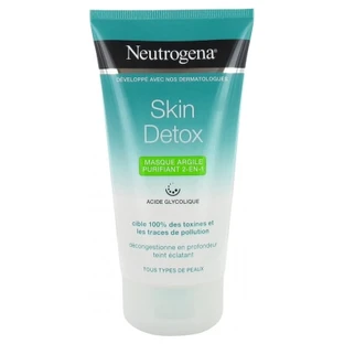 Neutrogena Skin Detox 2-in-1-Reinigungsmaske mit Tonerde, 150 ml