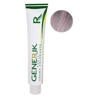 Tinte de pelo en crema sin amoniaco «Generik», n.º 10.12: rubio ceniza muy, muy claro con reflejos iridiscentes