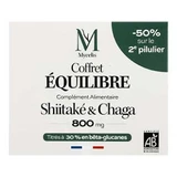 Phytalessence Organic Shiitake Balance Set: 60 Capsules + Organic Chaga: 60 Capsules