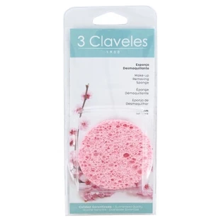 3 Claveles Make-up-Entferner-Schwämmchen