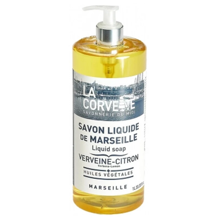 La Corvette Marseille Flüssigseife: Verbena – Zitrone, 1 l