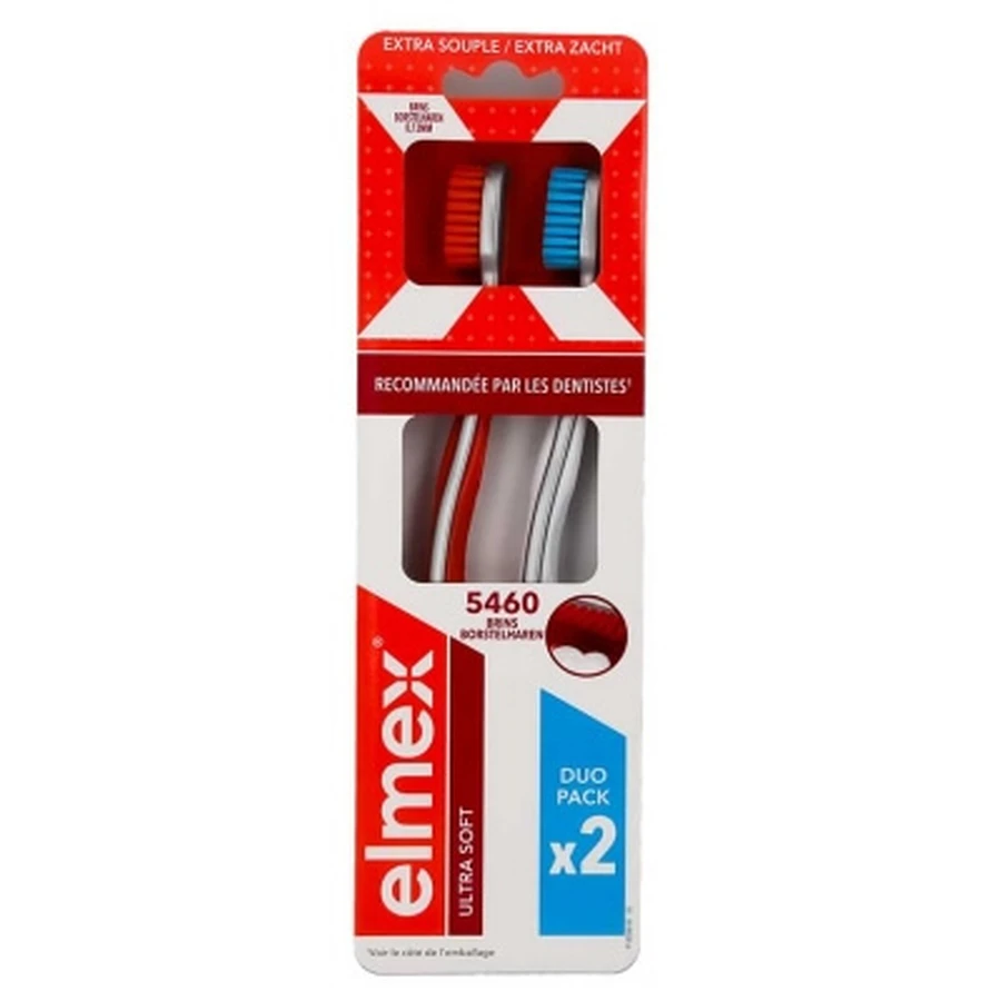 Elmex Ultra Soft 2 Ultra-Soft Toothbrushes