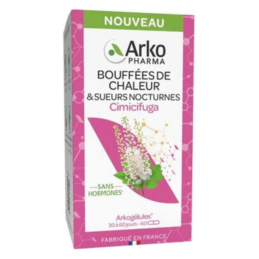 Arkopharma Arkogélules Cimicifuga 60 Kapseln