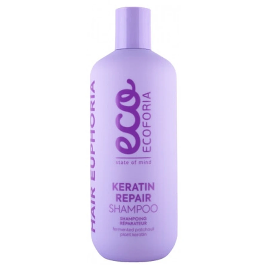 Ecoforia Keratin Repair Shampoing Réparateur 400 ml