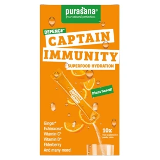 Purasana Superfood Hydration Captain Immunity 10 Sticks