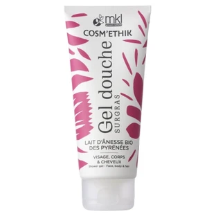 MKL Green Nature Cosm'Ethik Moisturizing Shower Gel with Organic Donkey Milk from the Pyrenees 200 ml