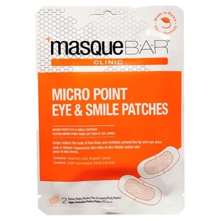 B.A.R Clinic Micro-Point-pleisters voor ogen en lippen, 2 pleisters