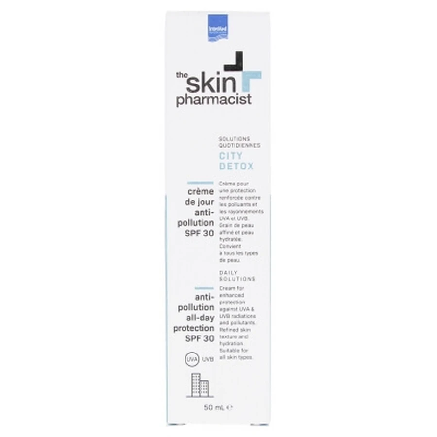 The Skin Pharmacist City Detox Anti-Pollution Dagcrème SPF 30, 50 ml