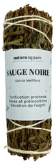 Natura Square Smudge Stick met zwarte salie