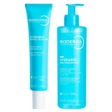 Bioderma Hydrabio Perfecteur Fluid: 72-Hour Moisturizing Brightening Fluid SPF 30, 40 ml + 24-Hour Moisturizing Micellar Foaming Cleansing Gel, 400 ml